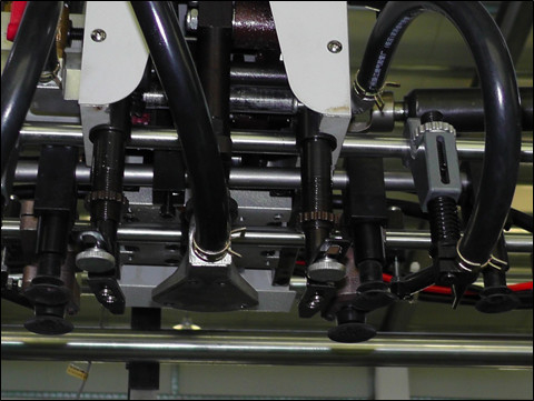 Máquina laminadora de flauta automática de cartón corrugado 100 hojas /Min DF-1450S