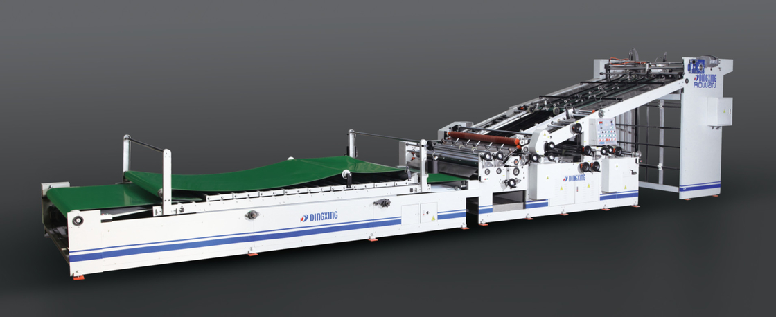Control del PLC de la máquina de pegado de la laminación de la flauta de la caja acanalada del CE 5 capas