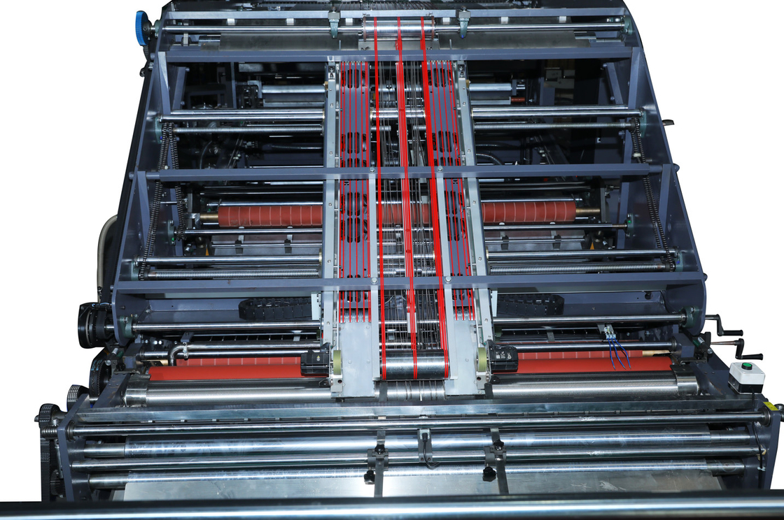 1650 * 1450 mm corrugado máquina laminadora de flauta de 5 capas de alta velocidad