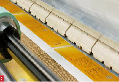 Máquina laminadora de película con cuchilla caliente de 80-100 m/min, laminadora de película térmica con adhesivos PUR