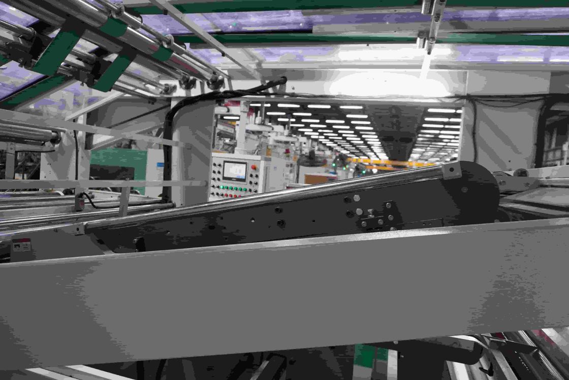 Laminadora de cartón de control mecánico, peso total 14000 kg, para papel base grueso de 180-2000 g/m2, laminación de alta resistencia