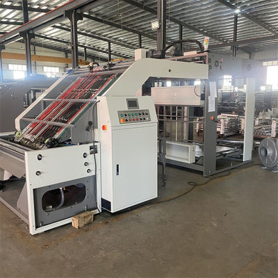 Dispositivo de laminación rápida con flauta de laminador de alta velocidad con alimentador de vanguardia adecuado para el procesamiento de cartón corrugado